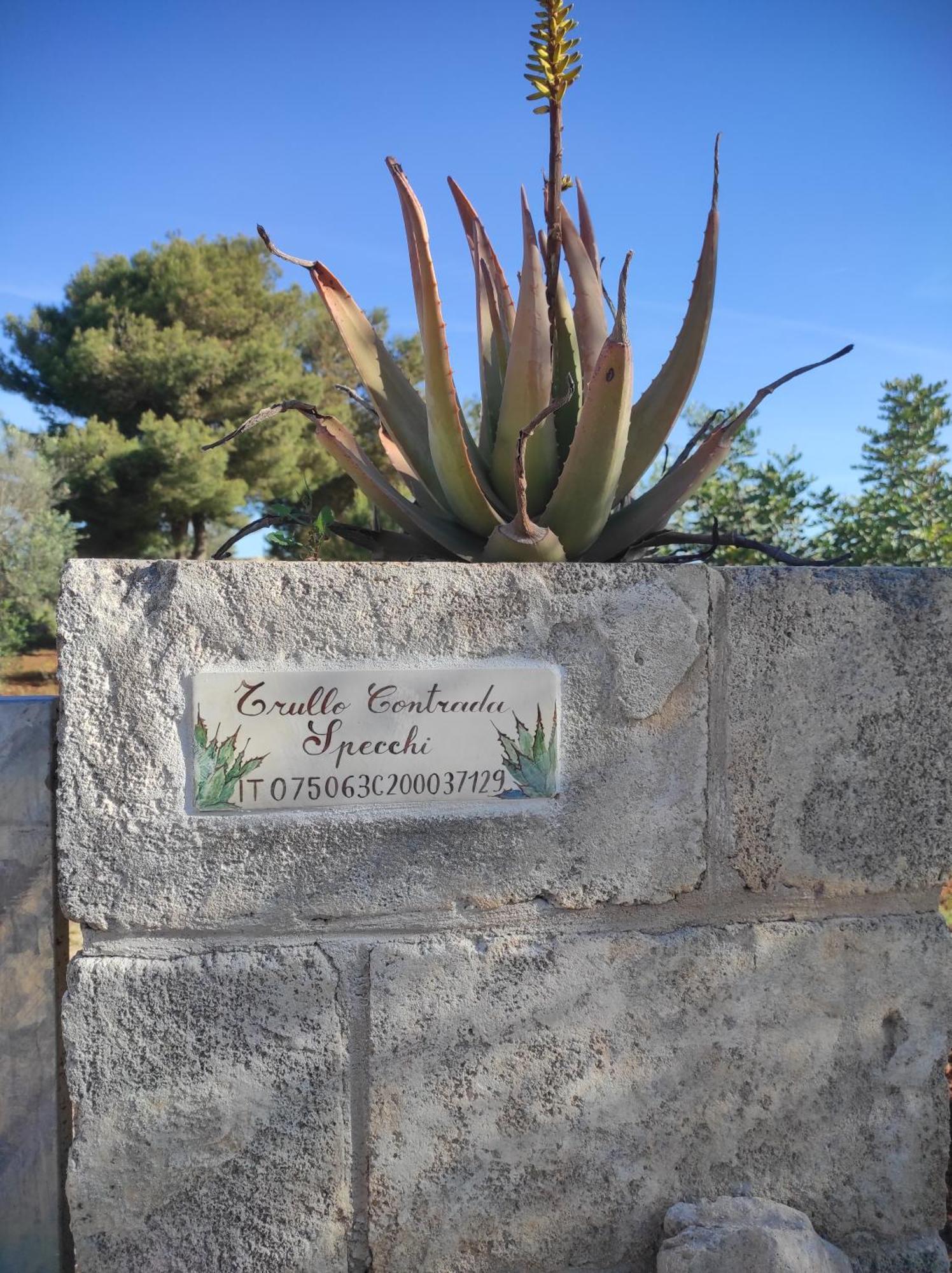 Trullo Contrada Specchi Apartment Racale Exterior foto